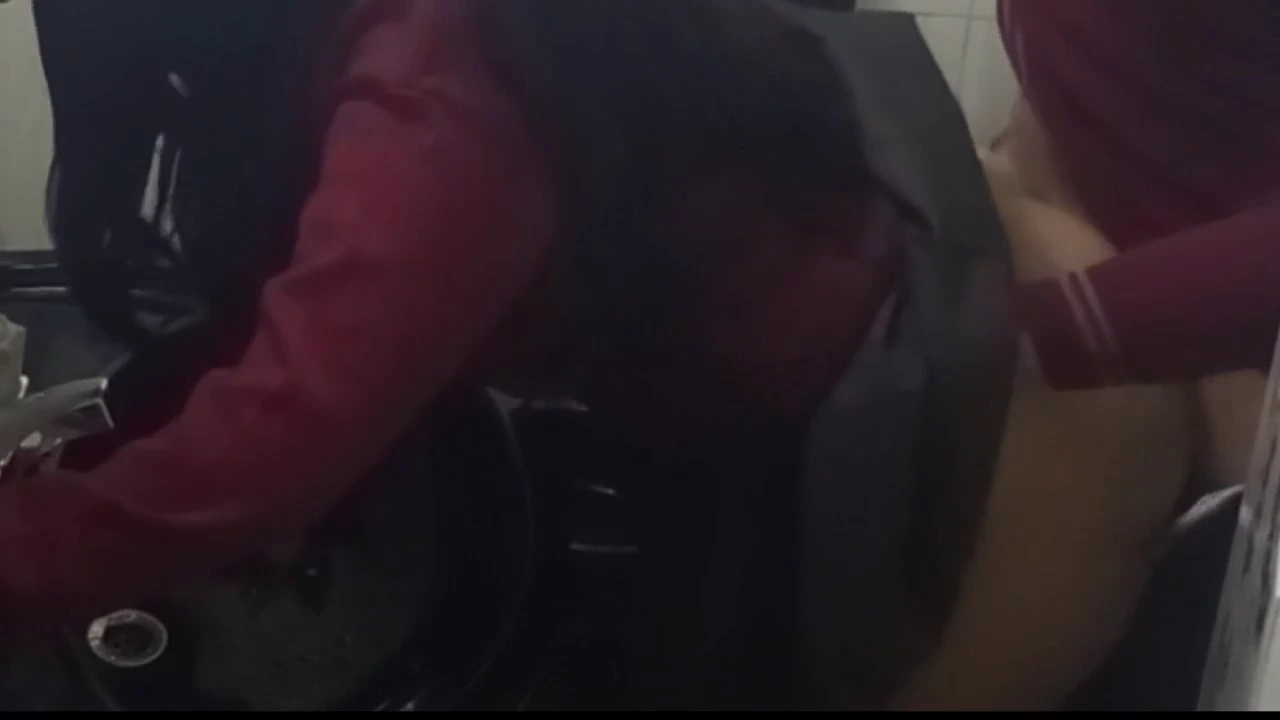 Student caught engaging in sexual activity in college restroom on camera porn video